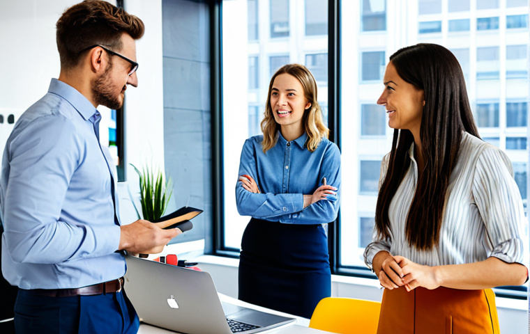 **Image Prompt:** A marketing team brainstorming storytelling strategies in a modern office, focusing on brand values and customer engagement. They are fully clothed in business casual attire, safe for work, appropriate content, professional setting, perfect anatomy, natural proportions, vibrant colors, high resolution, modest attire.