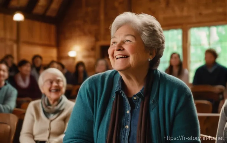 스토리텔러 자격증의 학습 자료 추천 - **Prompt:** A diverse group of people, ranging from young adults to seniors, are gathered in a warml...