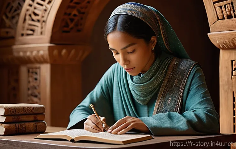 스토리텔러 직업의 글로벌 진출 전략 - **Prompt:** "A diverse group of people from various continents and age groups, all respectfully and ...