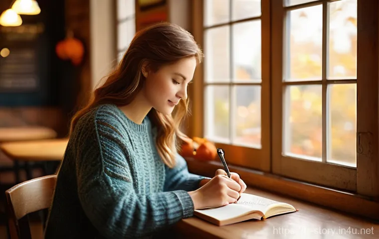 스토리텔러 자격증과 관련된 준비 과정과 성공 전략 분석과 연구 - **Prompt 1: Cozy Autumn Cafe Scene**
    "A cozy, sunlit cafe interior during a crisp autumn afterno...