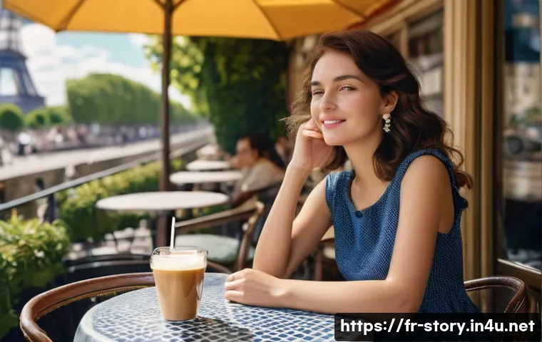스토리텔러가 주목해야 할 최신 직무 기술 - **Prompt:** "A young woman in her early 20s, sitting at a Parisian café on a sunny afternoon. She's ...