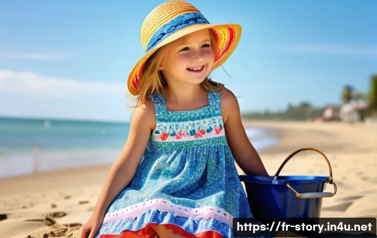 스토리텔러가 만드는 스토리의 기본 틀 - **Prompt:** "A young girl, around 7 years old, with bright, curious eyes and a playful smile, wearin...