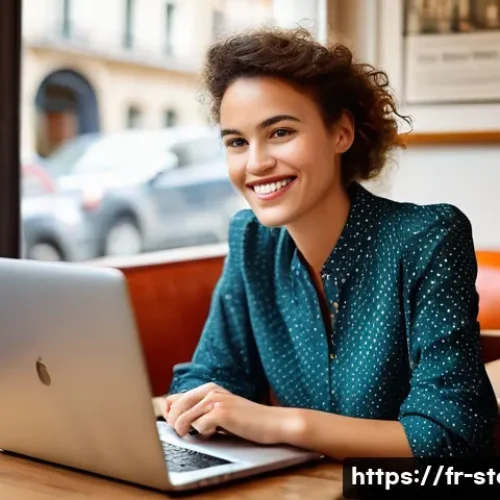 Home 33 스토리텔러가 겪는 주요 도전 과제와 해결법 - **Prompt 1: Engaging Community in a Parisian Café**
A bright, inviting image of a young woman wi...